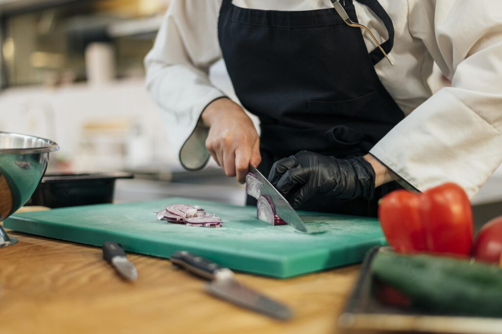 manipulateurs d'aliments